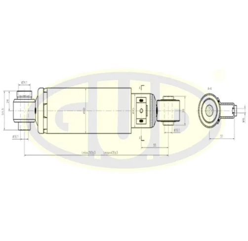 Shock Absorber (GSA344500)
