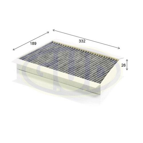 Filter, cabin air (GCF3461C)