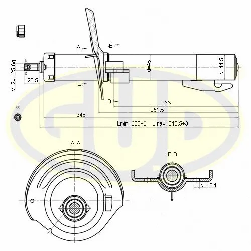 Shock Absorber (GSA333718)