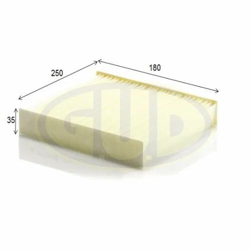 Filter, cabin air (GCF25012)