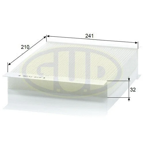 Filter, cabin air (GCF2143)