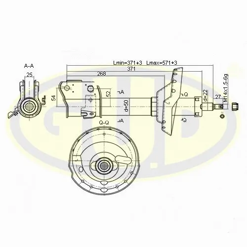 Shock Absorber (GSA334375)