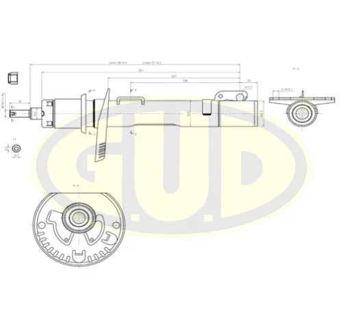 Shock Absorber (GSA334834)
