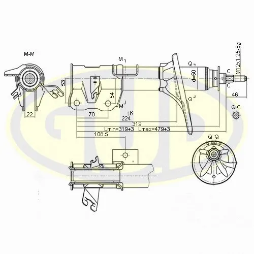 Shock Absorber (GSA334154)