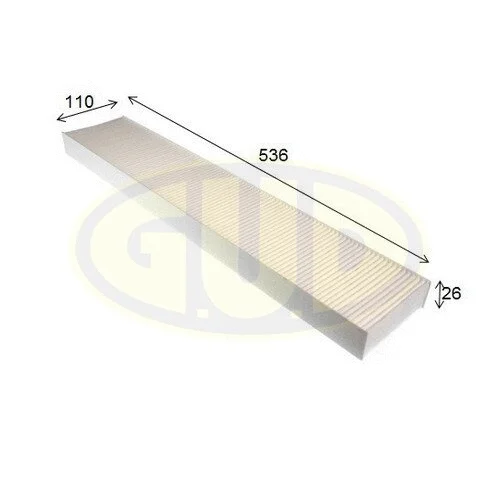 Filter, cabin air (GCF5480)