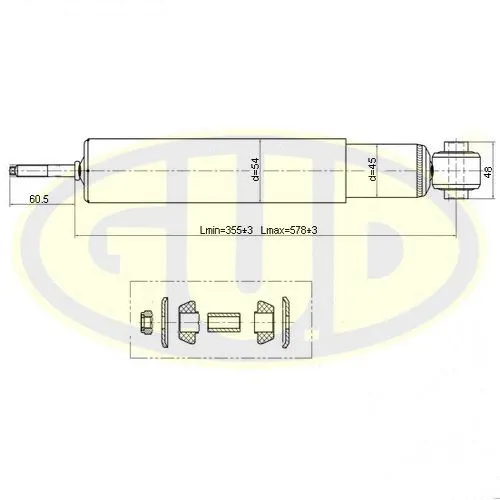 Shock Absorber (GSA349057)