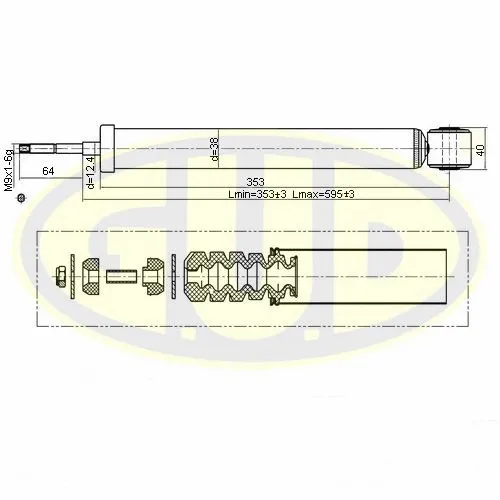 Shock Absorber (GSA777013)
