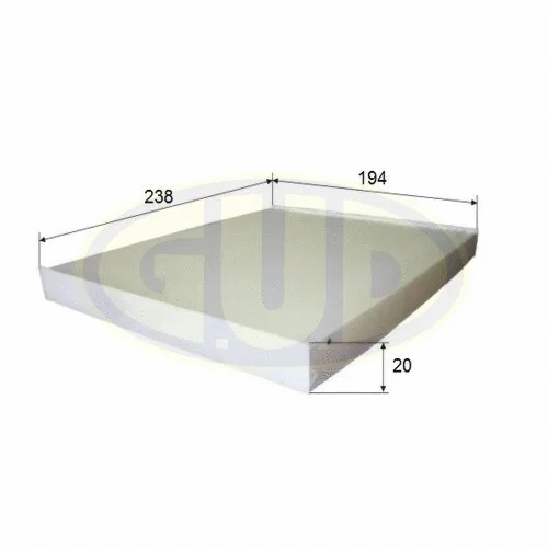 Filter, cabin air (GCF24004)