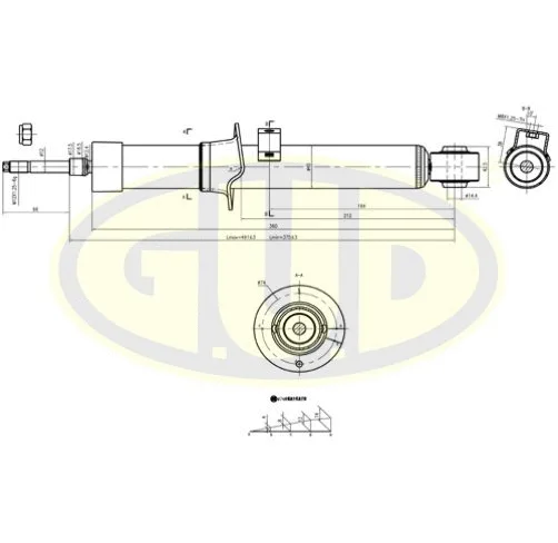 Shock Absorber (GSA341364)