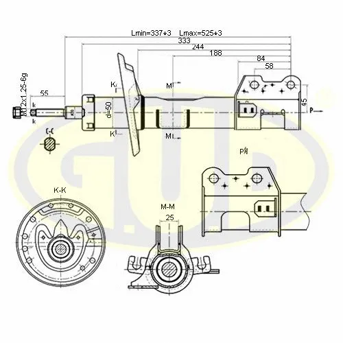 Shock Absorber (GSA339715)