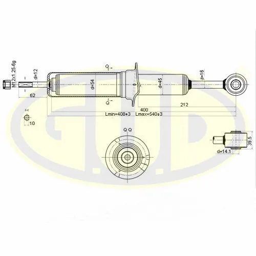 Shock Absorber (GSA341340)