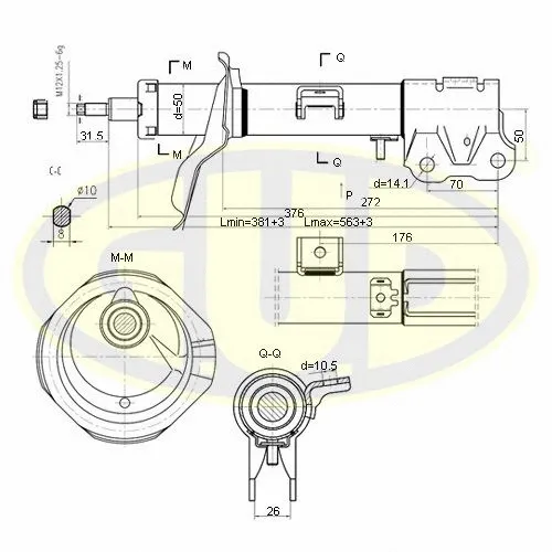 Shock Absorber (GSA339254)