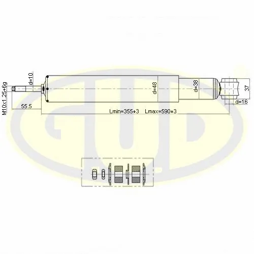 Shock Absorber (GSA343282)