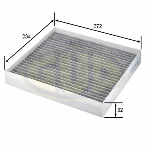 Filter, cabin air (GCF2757C)