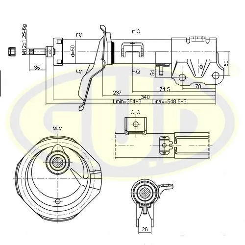 Shock Absorber (GSA339105)