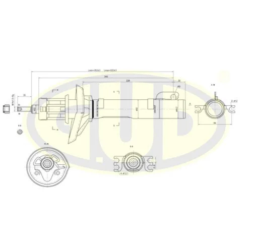 Shock Absorber (GSA634812)