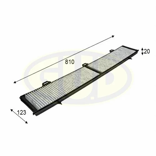 Filter, cabin air (GCF8430C)