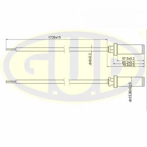 Sensor, wheel speed (GABS01314)
