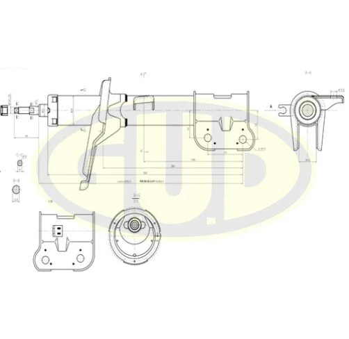 Shock Absorber (GSA334507)