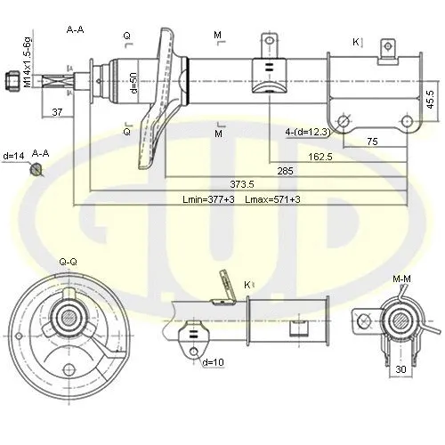 Shock Absorber (GSA333117)