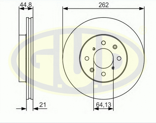 Brake Disc (GDB121105)