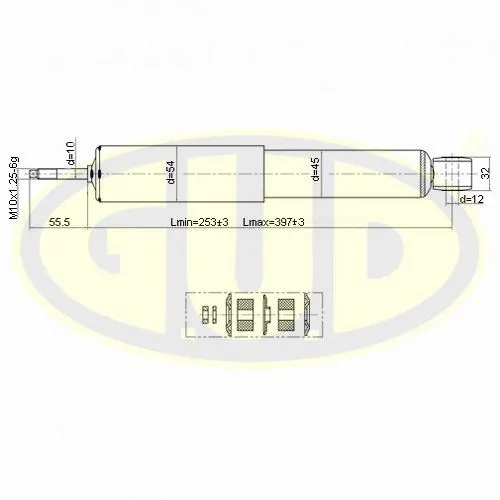 Shock Absorber (GSA344201)