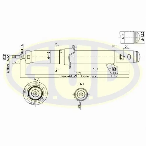 Shock Absorber (GSA341450)