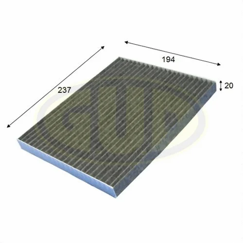 Filter, cabin air (GCF24004C)