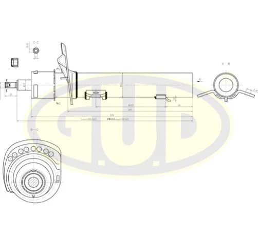 Shock Absorber (GSA335922)