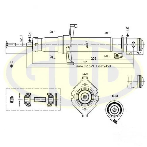 Shock Absorber (GSA340037)