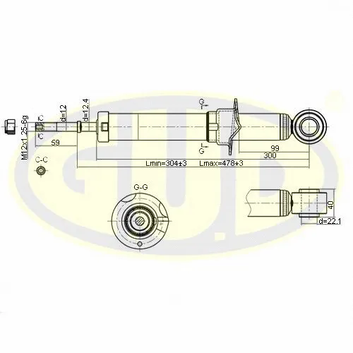 Shock Absorber (GSA341321)