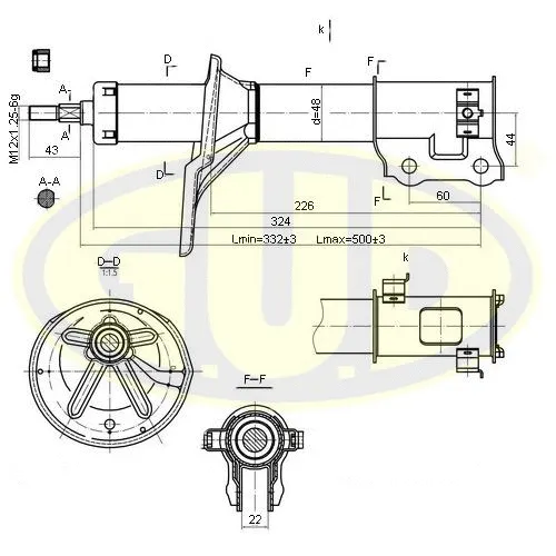Shock Absorber (GSA333366)