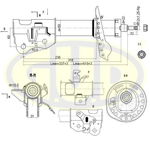 Shock Absorber (GSA339723)