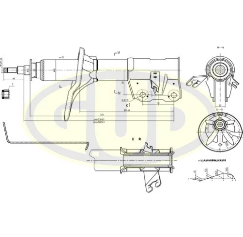 Shock Absorber (GSA334309)