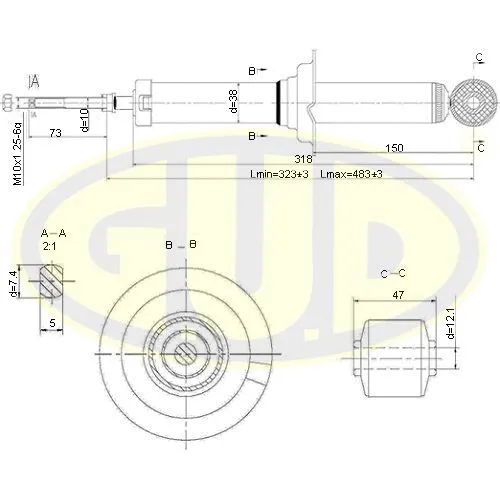 Shock Absorber (GSA341361)