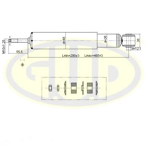 Shock Absorber (GSA343247)