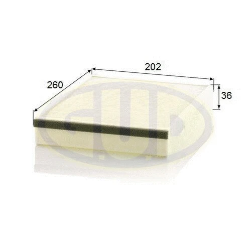 Filter, cabin air (GCF25007)