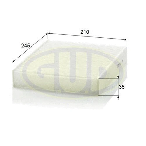 Filter, cabin air (GCF2559)