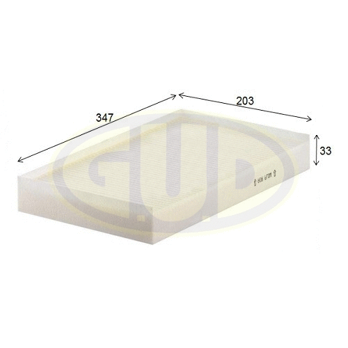 Filter, cabin air (GCF3540)