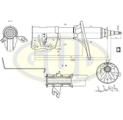 Shock Absorber (GSA334308)
