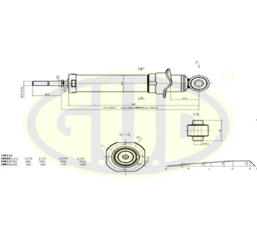 Shock Absorber (GSA341815)