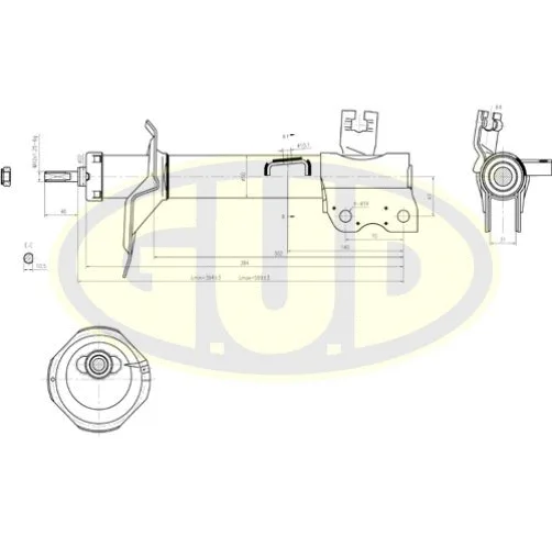 Shock Absorber (GSA334363)