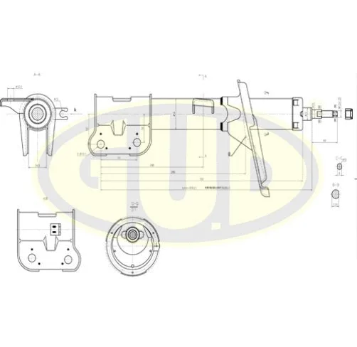 Shock Absorber (GSA334506)