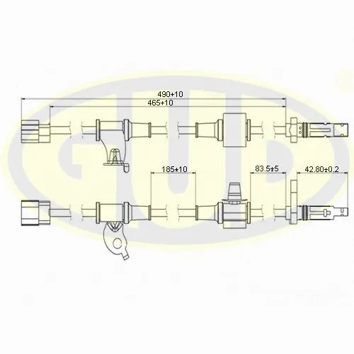 Sensor, wheel speed (GABS02560)