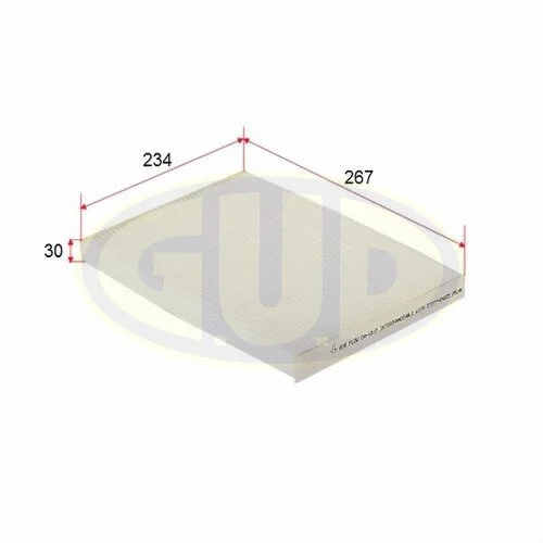 Filter, cabin air (GCF2757)