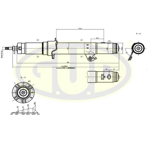 Shock Absorber (GSA341352)