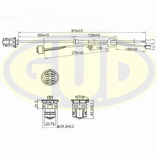 Sensor, wheel speed (GABS01014)