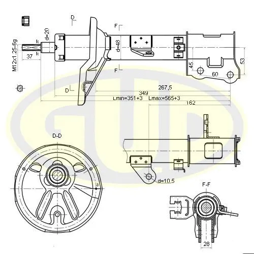 Shock Absorber (GSA333501)