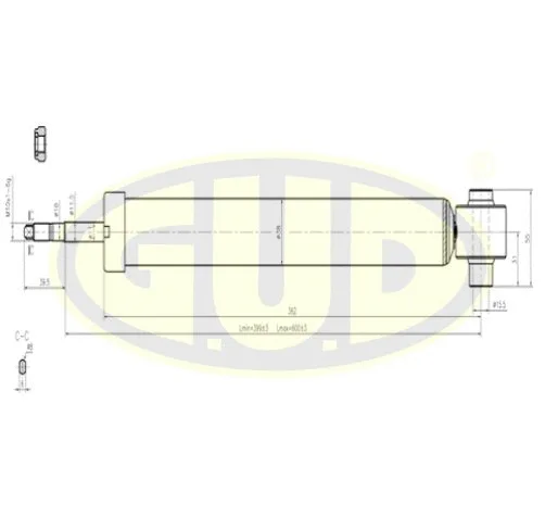 Shock Absorber (GSA341814)