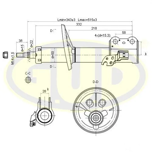 Shock Absorber (GSA334173)